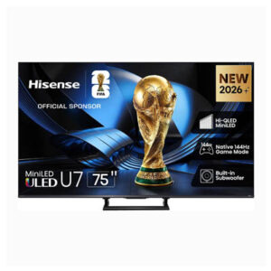 4K / Mini-LED HISENSE 75” U7S 144HZ Réf. 6373